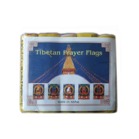 Drapeaux de prières bouddhistes tibétains - (0) Coton - Noir - 2353 Paquet