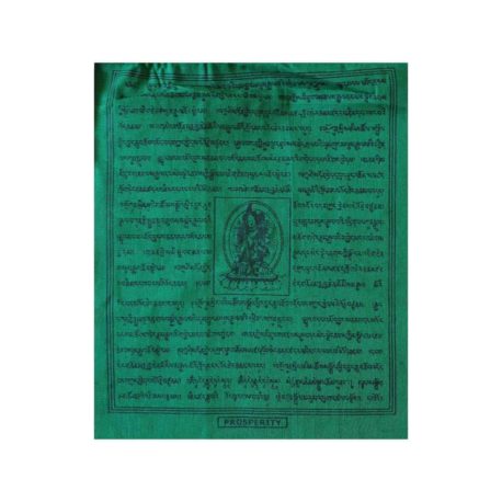 (B)-4077-2-Vert-Drapeaux-de-prières-bouddhistes-tibétains