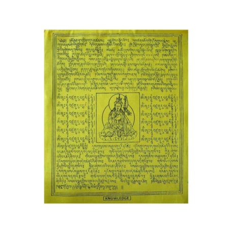 (D)-4079-1-Jaune-Drapeaux-de-prières-bouddhistes-tibétains