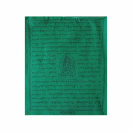 (D)-4079-2-Vert-Drapeaux-de-prières-bouddhistes-tibétains