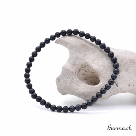 Bracelet Saphir 4mm - Nº180-1 disponible dans la boutique en ligne Kûrma. Votre magasin de pierre et minéraux en suisse