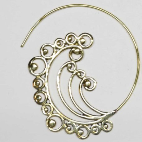 Boucles d'oreilles en Laiton - Design du Rajasthan - N°6890