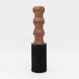Maillet en bois et cuir – Design rond 4cm – N°4748 • Maillet 3 rond 4x17cm N°4748 1 Maillet en bois et cuir – Design rond 4cm – N°4748