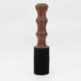 Maillet en bois et cuir – Design rond 5cm – N°6394 • Maillet 3 rond 5x21cm N°6394 5 Maillet en bois et cuir – Design rond 5cm – N°6394