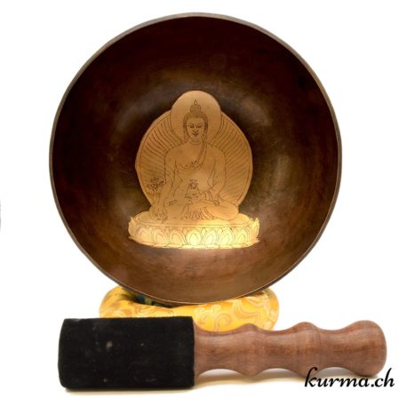 Bol chantant gravé Bouddha
