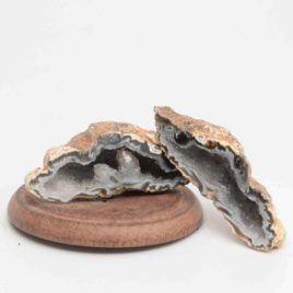 Agate géode - Paire - 47gr - N°5423.1 • Agate géode N°5423.1 47gr 65xx44x22cm 1 Agate géode – Paire – 47gr – N°5423.1