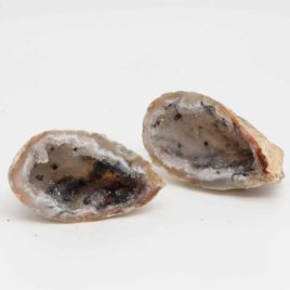 Agate géode - Paire - 124gr - N°5423.2 • Agate géode N°5423.2 124gr 68x38x61cm 4 Agate géode – Paire – 124gr – N°5423.2