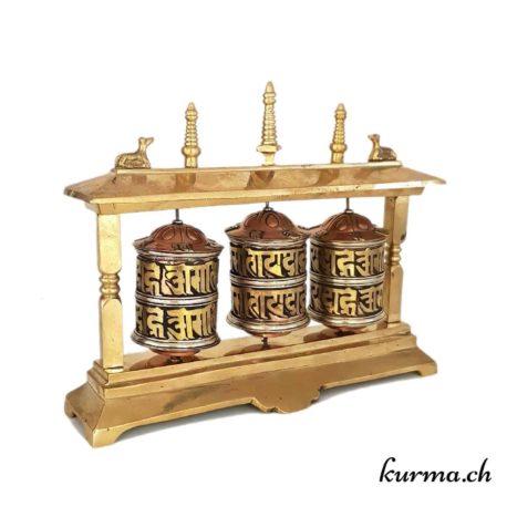 Ruote di preghiera tibetane 3 rotoli