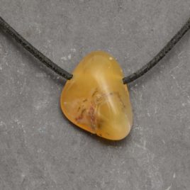 Opale dendritique pendentif pierre percée