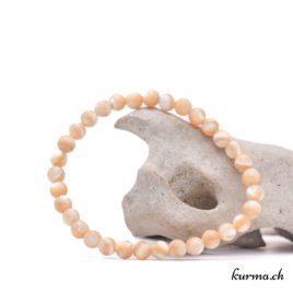 Bracelet Perles de culture – Brune – 6mm – N°15323