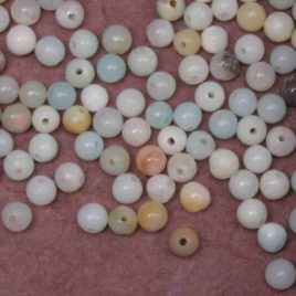perles Amazonite 4mm