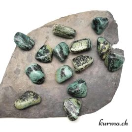 Aventurine-Gneiss - Pierre roulée 3cm à 3.5cm - N°6970.1 • Aventurine gneiss Pierre roulee 6970.1 1 Aventurine-Gneiss – Pierre roulée 3cm à 3.5cm – N°6970.1