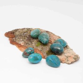 Chrysocolle – Pierre roulée – Taille M – N°8657.5