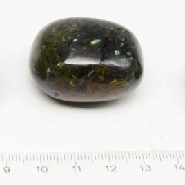 Galaxite (Feldspath) - Pierre roulée 3cm à 4cm - N°7775.1 • Galaxite N°7775.1 39gr 3.5 4cm 6 Galaxite (Feldspath) – Pierre roulée 3cm à 4cm – N°7775.1