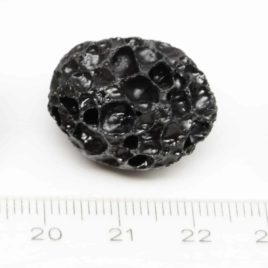 Lave - Pierre roulée 1.5cm à 2cm - N°5972.2 • Lave N°5972.2 3gr 2 25cm 6 Lave – Pierre roulée 1.5cm à 2cm – N°5972.2