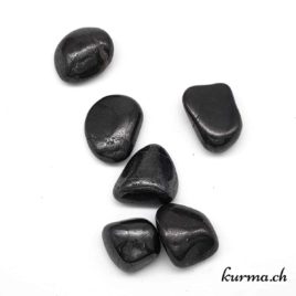 Magnétite - Pierre roulée 3cm à 4cm - N°8232.1 • Magnetite Pierre roulee 8232.1 4 Magnétite – Pierre roulée 3cm à 4cm – N°8232.1