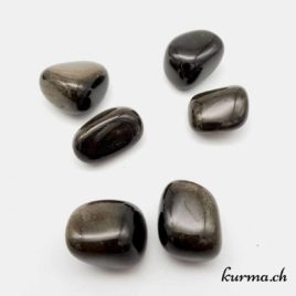 Obsidienne Dorée – Pierre roulée 2cm à 3cm – N°5301.1