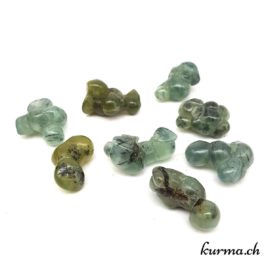 Prehnite du Mali - Pierre roulée 3.5cm à 4cm - N°8676.1 • Prehnite Pierre roulee 8676.1 4 Prehnite du Mali – Pierre roulée 3.5cm à 4cm – N°8676.1