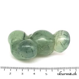 Prehnite du Mali - Pièce unique 5.6x4x2.3cm - N°8676.2 • Prehnite Pierre roulee 8676.2 3 Prehnite du Mali – Pièce unique 5.6x4x2.3cm – N°8676.2