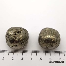 Pyrite Nodule - Pierre roulée 2cm à 2.5cm - N°8696.1 • Pyrite Nodule Pierre roulee 8696 02 Pyrite Nodule – Pierre roulée 2cm à 2.5cm – N°8696.1