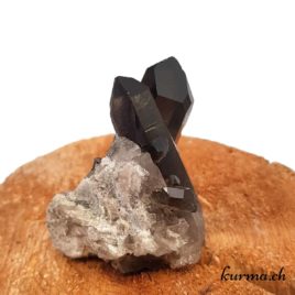 Quartz fumé du Brésil - 8292.2 • quartz fume mineral 8292.2 3 quartz fumé du brésil 107gr