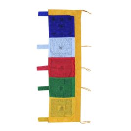 Drapeaux de prières pour mâts en soie – (B) 4093 – 60x250cm