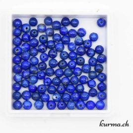 Lapis-Lazuli - Perles 4,5-5mm - 95 pcs - N°8365 • Lapis lazuli 45 5mm 8265 Lapis-lazuli en perles