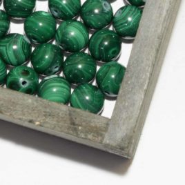 Malachite – Perles 10-10.5mm – N°13658