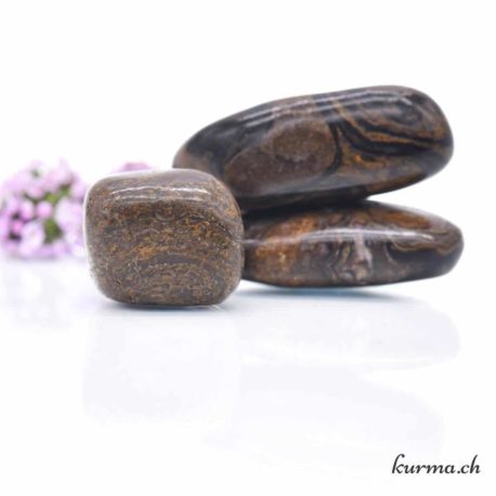 Pierre Roulée Stromatolite M-1 disponible dans la boutique en ligne Kûrma. Votre magasin de pierre et minéraux en suisse