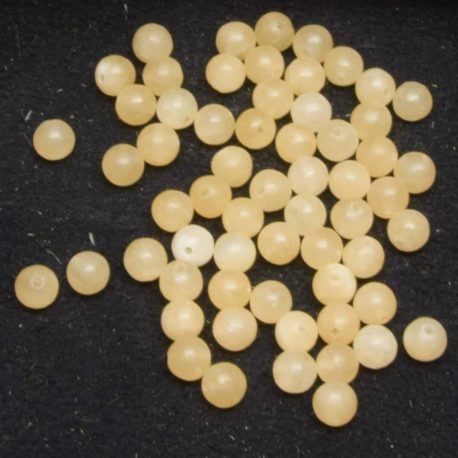 Calcite jaune, perles 6mm