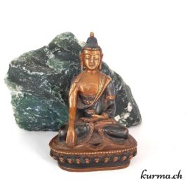Statue de Bouddha Shakyamuni - 14.5cm - N°6365.1 • Bouddha Shakiamouni en cuivre 3565 2 Acheter statue Bouddha