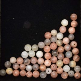 Perles pierre de lune 6mm