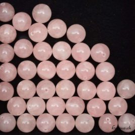 Perles quartz rose