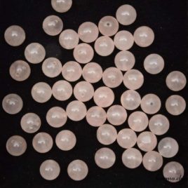 Achat perles en quartz Rose