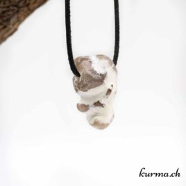 Agate Peau de serpent - Pendentif - N°7299.2 • agate serpent pendentif en pierre 7299.2 01 Agate Peau de serpent en pendentif