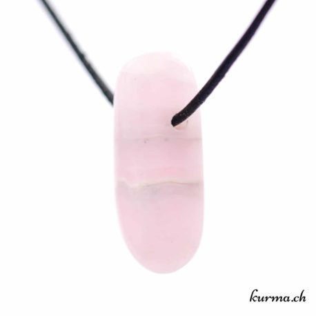 Pendentif Manganocalcite- N°7149.2-2 disponible dans la boutique en ligne Kûrma. Votre magasin de pendentif en pierre naturels suisse