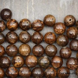 Perles en Bronzite 10mm