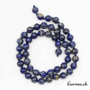 Rang de Perles Lapis-Lazuli 8mm