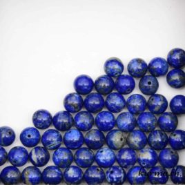 Lapis-Lazuli - Perles 8mm - N°8355 • Lapis lazuli 8mm 8355 Perles de Lapis-Lazuli 8mm