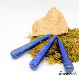 Bâton de massage Lapis-Lazuli - N°8310.1 • baton de massge lapis lazuli 8310.1 1 Bâton de massage Lapis-Lazuli