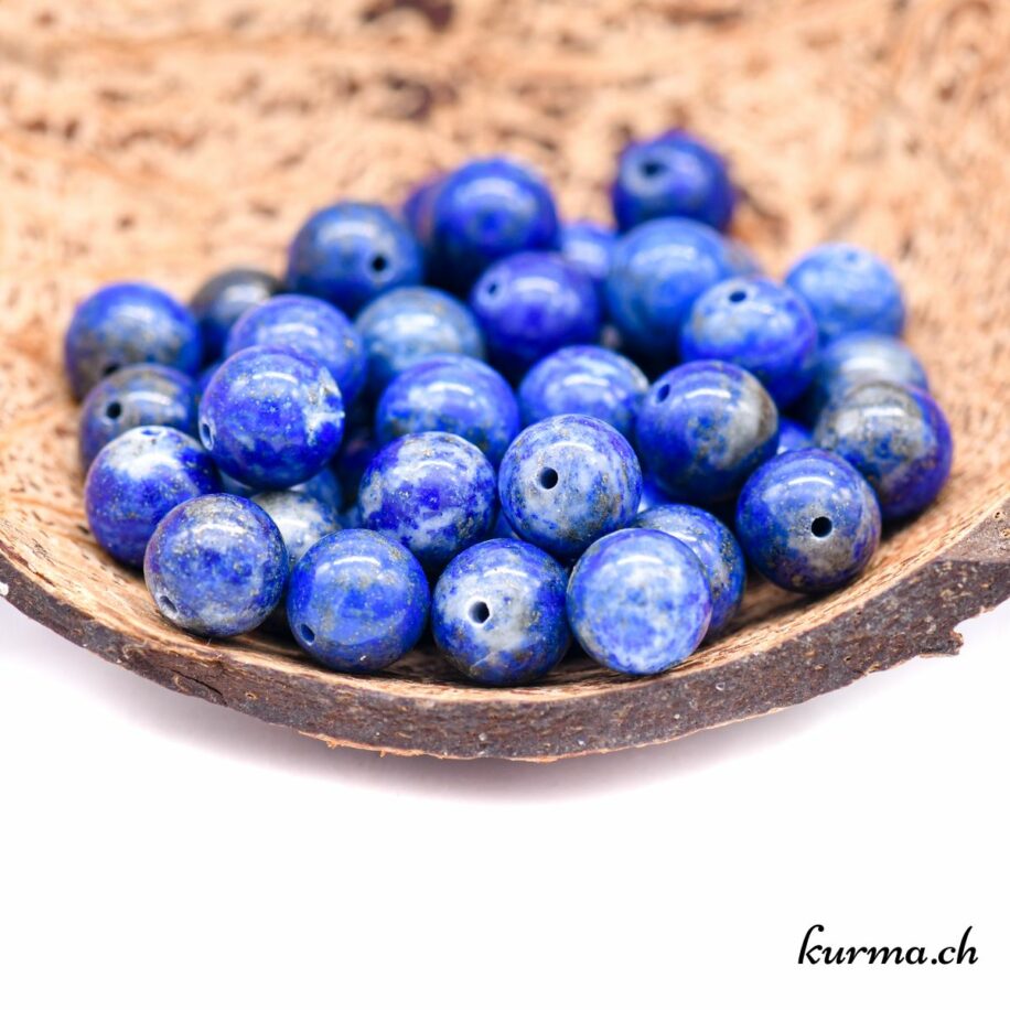 Bracelet Perles Lapis Lazuli 8 Mm – Pierres Naturelles, Fabriqué En France, Neuf Avec étiquettes, Bijoux Zen Et élégant