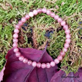 Bracelet Rhodochrosite - 5,5mm - N°9037 • Bracelet en perles Rhodocrosite 5mm 9037 1 Bracelet Rhodochrosite 5mm