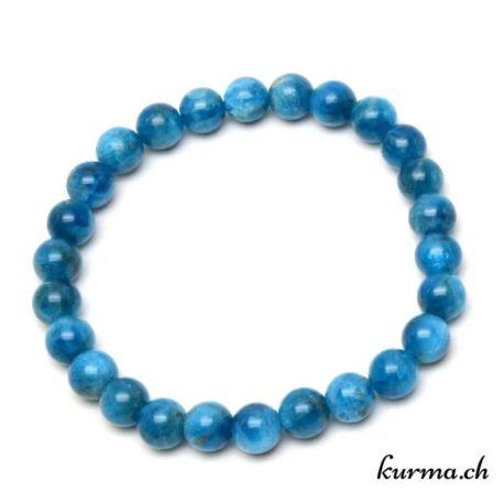 acheter un bracelet en Apatite dans la boutique en ligne kurma. Votre magasin de pierre et minéraux à la chaux de fonds