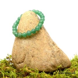 Bracelet Aventurine verte - 8,5mm - N°8897 • Bracelet en perles aventurine verte 8mm 8897 1 Bracelet Aventurine verte 8mm