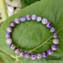 Bracelet Charoïte - 8mm - N°9044 • Bracelet en perles charoite 8mm 9044 1 Bracelet Charoïte 8mm
