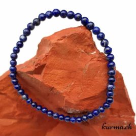 Bracelet Lapis-lazuli - 4mm - N°9005 • Bracelet en perles lapis lazuli 4mm 9005 1 Bracelet Lapis-lazuli femme 4mm