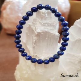Bracelet Lapis-lazuli - 6mm - N°8999 • Bracelet en perles lapis lazuli 6mm 8999 1 Bracelet Lapis-lazuli 6mm