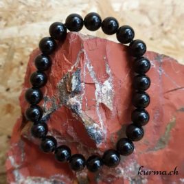 Bracelet Tectite - 8mm - N°9041 • Bracelet en perles tectite 8mm 9041 1 Bracelet Tectite homme
