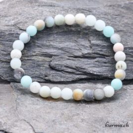 Bracelet Amazonite mix mate 6,5-7mm