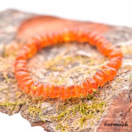 Armband Bernstein Cognac Chips 7-9mm